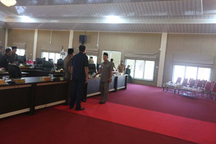Wabup Said Hasyim Kesal Minimnya SKPD Hadir Rapat Paripurna DPRD