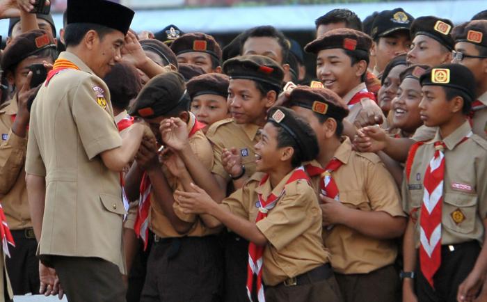 Besok, Jokowi Buka Jamwas yang Diikuti 2.5000 Pramuka Penggalang