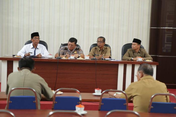 Sekda Meranti Pimpin Rapat Persiapan Idul Adha  Tahun 2016
