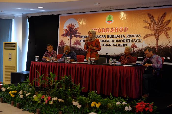 BRG RI Tetapkan Meranti Jadi Pusat Pembelajaran Sagu Nasional