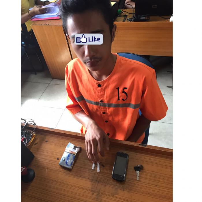 Bawa Sabu, Pemuda Pangkalan Batang di Cokok Satnarkoba Polres Bengkalis