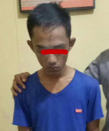 Ditemukan Alat Hisap Sabu di Celana Pelaku Jambret Bengkalis 