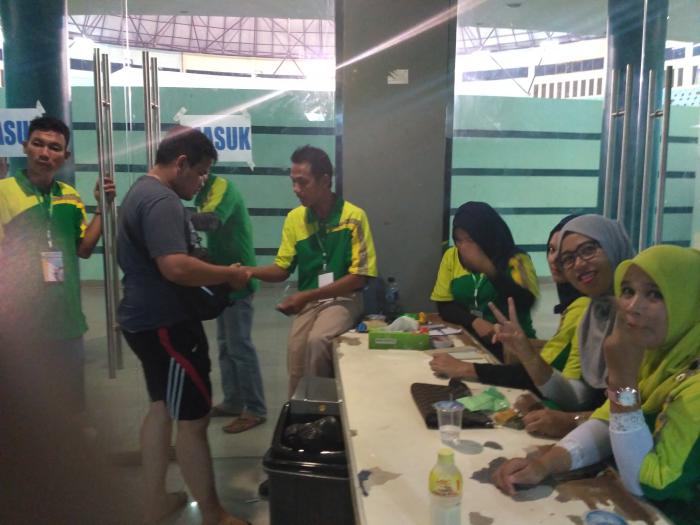 Nonton Kejurda Voli di Bengkalis Dikenalan Biaya Masuk