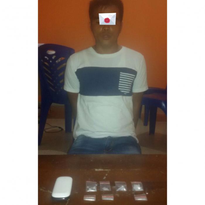 Pemuda ini Dicokok bersama Barang Bukti 3,5 Gram Sabu 