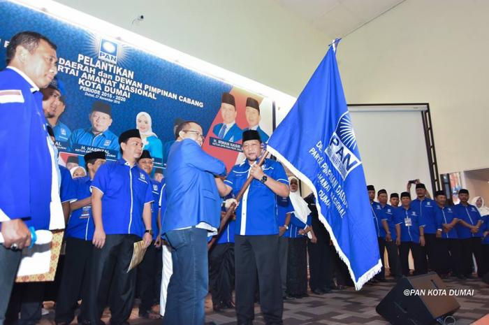 Pengurus DPD PAN Dumai 2016-2020 Resmi Dilantik