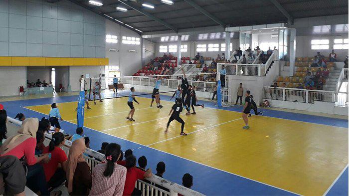 Putra Bengkalis dan Putri Rohul Juara Tiga di Kejurda Junior Bola Voli Riau 2016