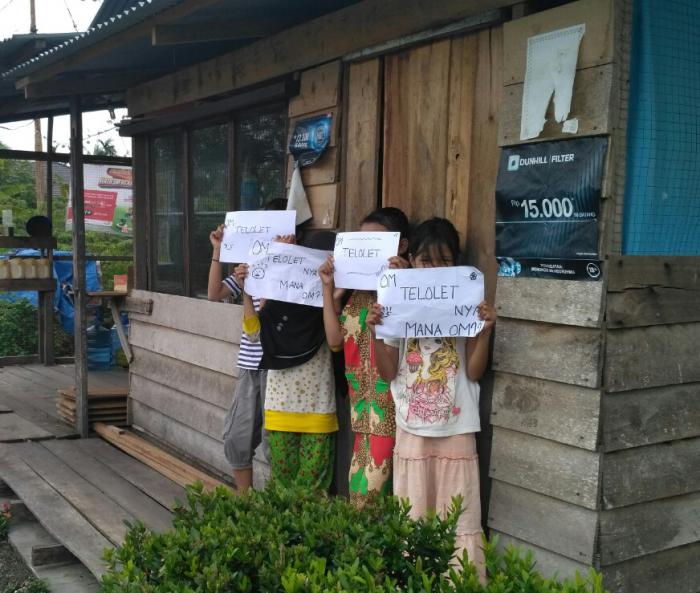 Bocah di Bengkalis Demam 'Om Telolet Om'