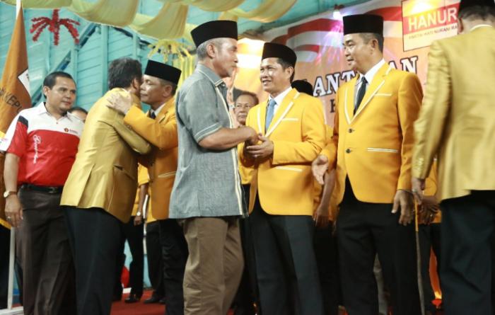 Wabup H. Said Hasyim Hadiri Pelantikan DPD II Partai Hanura Kabupaten Meranti