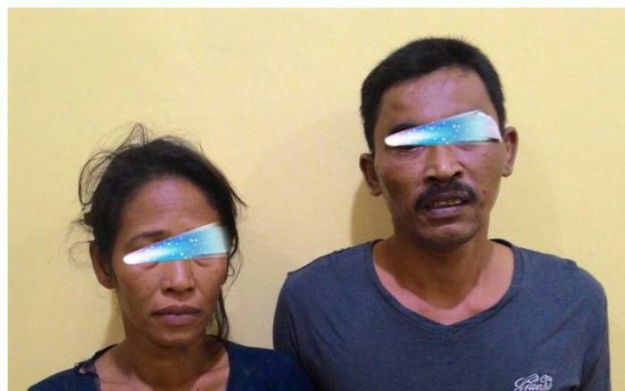 Polisi Amankan uang Puluhan juta dari Pasutri Pengedar Narkoba di Bengkalis 