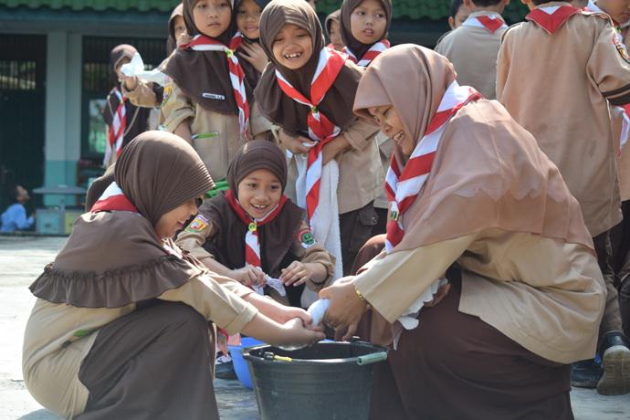 Membasuh Kaki Ibu Secara Massal Akan Dilakukan Kwarnas Gerakan Pramuka di Cibubur