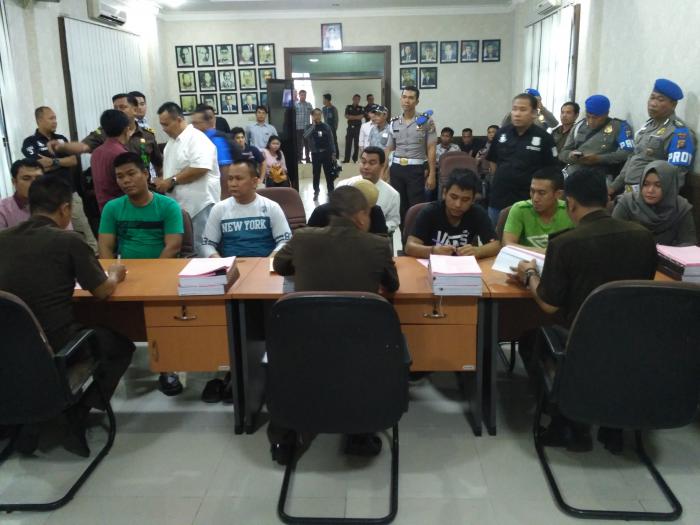 Sidang Terdakwa 'Meranti Berdarah' Digelar Kamis Mendatang di Pengadilan Negeri Bengkalis 