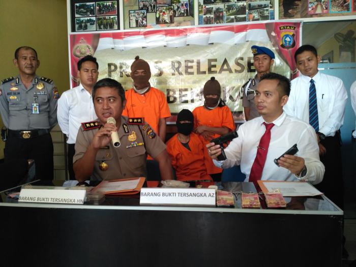 Calon Menantu Pasutri Bandar Narkoba Di Bengkalis Turut Diringkus