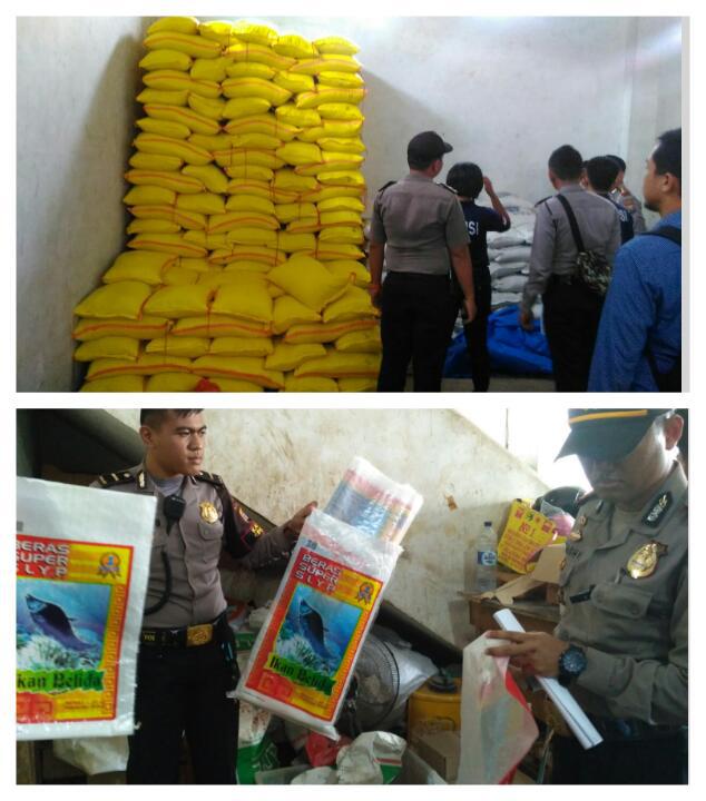 Beras Tanpa Merk Ditemukan Digudang PT DMSA, LPKSM: Distributor tak Boleh Edarkan Beras tanpa Merk 