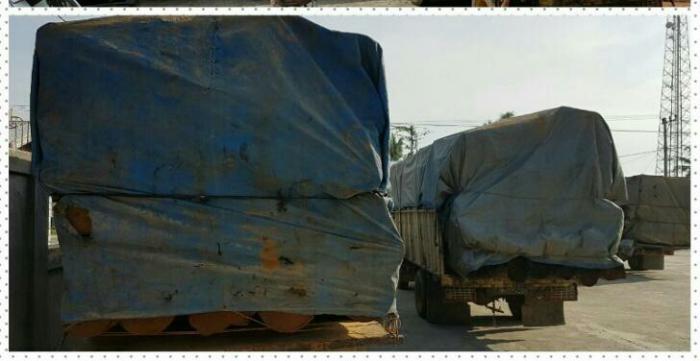 Polisi Tahan 6 Mobil Truk Bermuatan Kayu Alam