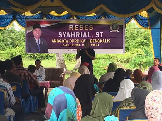 Reses di Rupat dan Rupat Utara, Syahrial Beberkan Proyek MY Tuntas Tahun depan