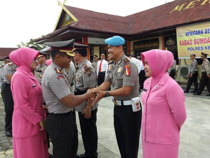 Kabag Sumda dan Kasat Sabhara Polres Meranti Dimutasi, Berikut Penggantinya