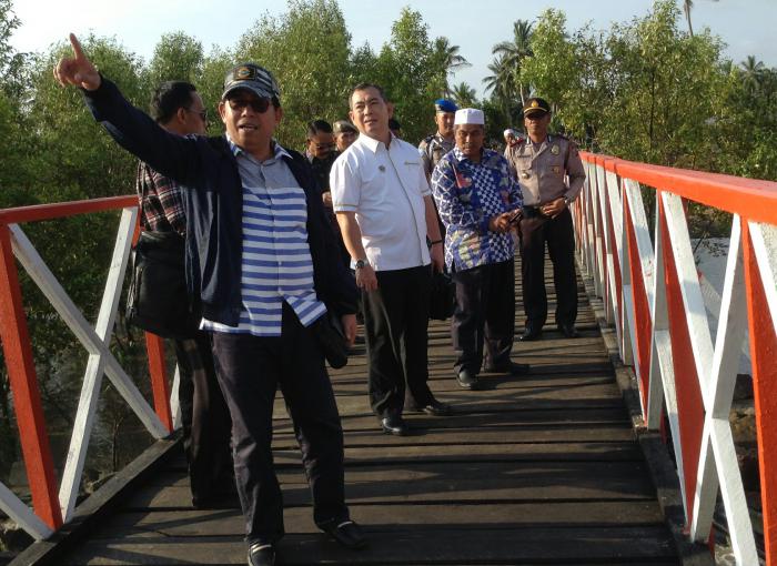 Sekda dan Kabinda Riau Tinjau Fasilitas Publik di Rangsang