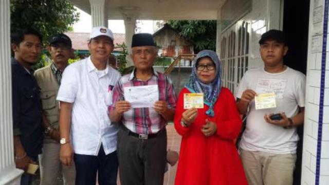 KPU Bengkalis Lakukan Coklit Perdana di Kediaman Asisten I, Umi Kalsum