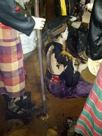 Situs Sejarah di Istana Siak Dibakar OTK