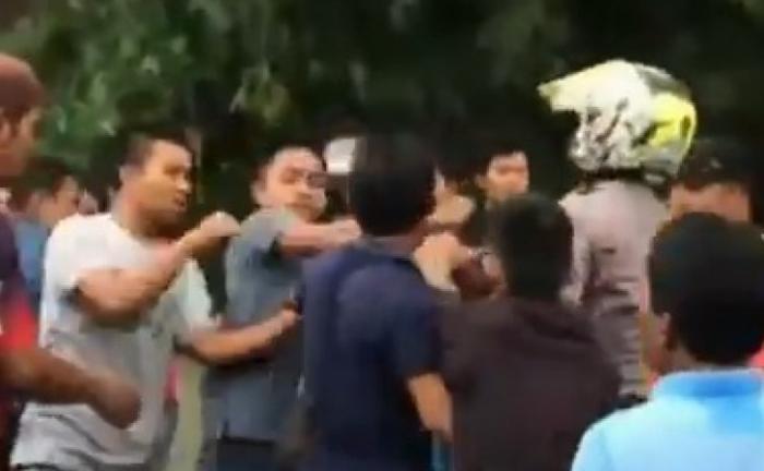 Dua Pelaku Jambret Nyaris Tewas di Hakimi Massa