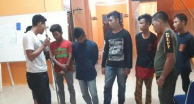Hendak Tawuran, 6 Pemuda 'Zaman Now' Bengkalis Diamankan Satpol PP