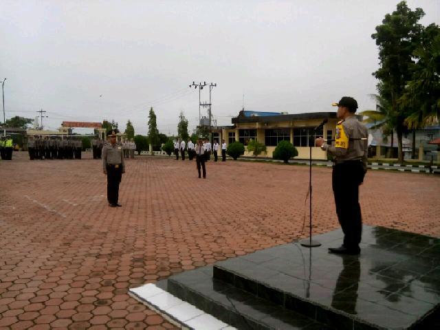 13 Personil Polres Rohil Naik Pangkat, Ini Kata Kapolres 