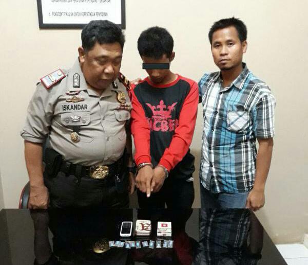 Kantongi 24 Butir Extacy, Seorang Pria Diciduk Polisi di Parkiran Comfort Dumai