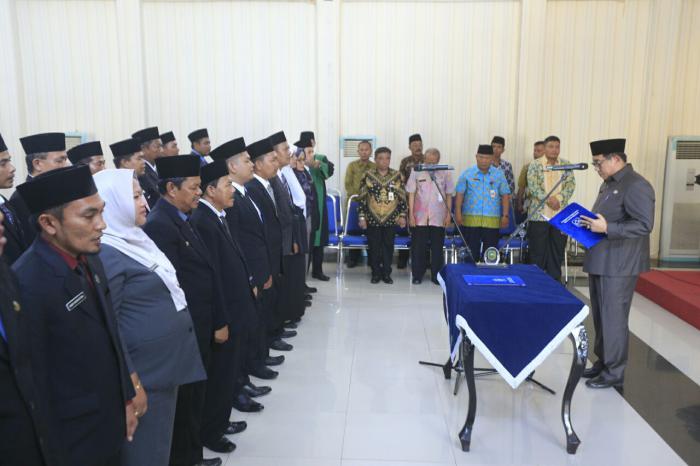 27 Pejabat Struktural Eselon IV di Meranti Dilantik