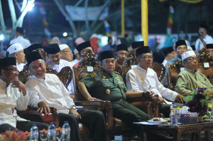 Danrem, Wabup dan Ketua DPRD Meranti Tablig Akbar dan Silahturahmi Dengan Masyarakat Rangsang