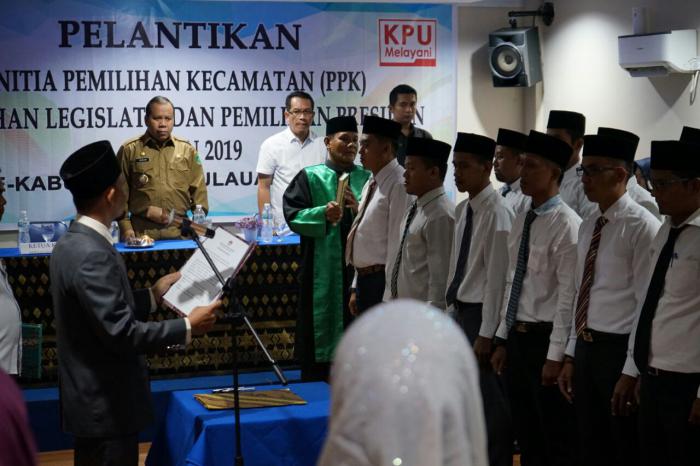 Bupati Meranti Tegaskan Siap Suport KPU Sukseskan Pilgubri, Pileg dan Pilpres 2019