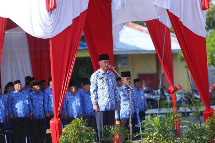 Wabup Ajak ASN Wujudkan Kesejahteraan Rakyat Melalui Pelayanan Publik Yang Profesional dan Bersih