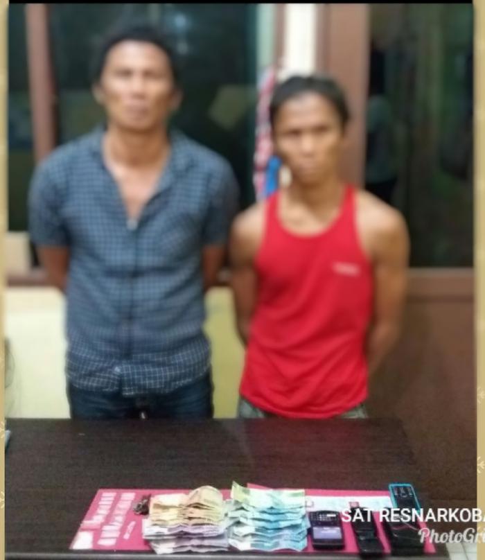 Lagi dan Lagi, 2 Pelaku Narkoba di Meranti Diciduk Polisi, 17 Paket Sabu Disita