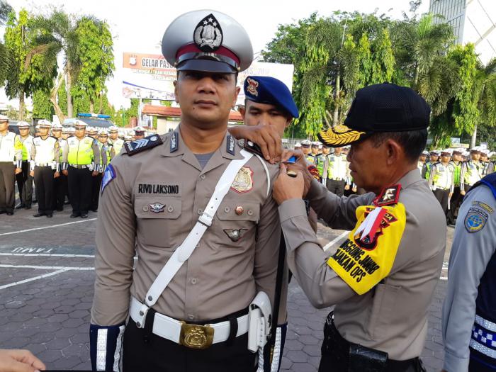 Kapolda Riau, Irjen Pol Drs Nandang Memimpin Apel Gelar Pasukan Operasi Patuh 2018