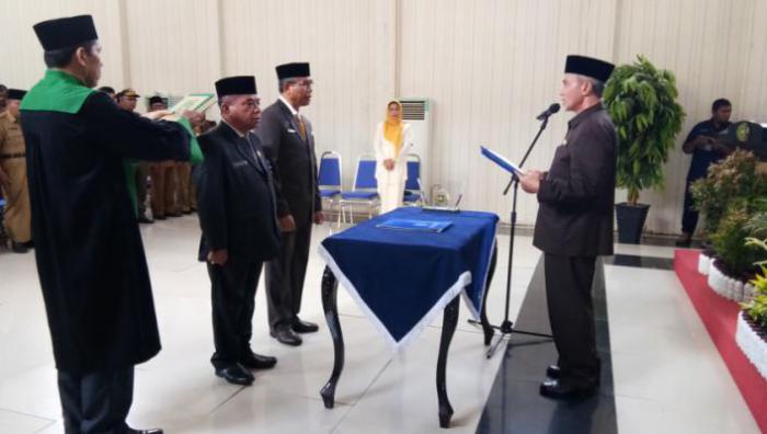 Lantik Pejabat Eselon II, Said Hasyim: Ingat, Dalam Sumpah Jabatan Tersemat Tanggung Jawab