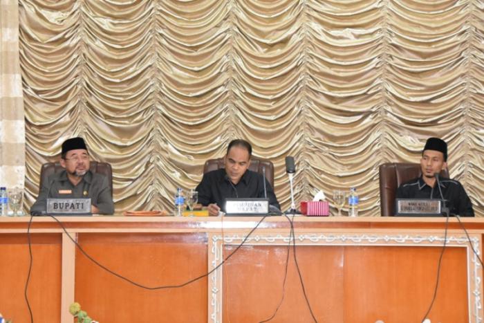 Melalui Rapat Paripurna, Empat Ranperda Disahkan oleh DPRD Kabupaten Bengkalis
