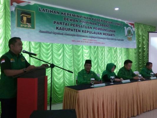 DPC PPP Kepulauan Meranti Gelar LKKD