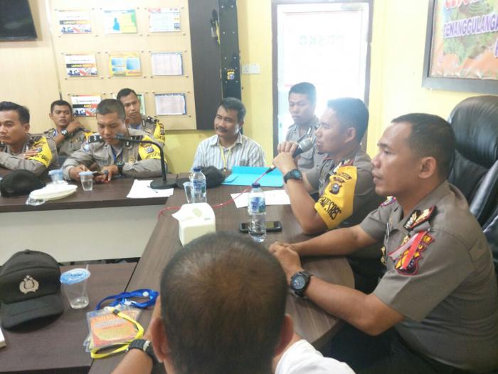 Kasat Binmas Polres Meranti Kumpul Semua Bhabinkamtibmas, Ini Yang Dilakukan