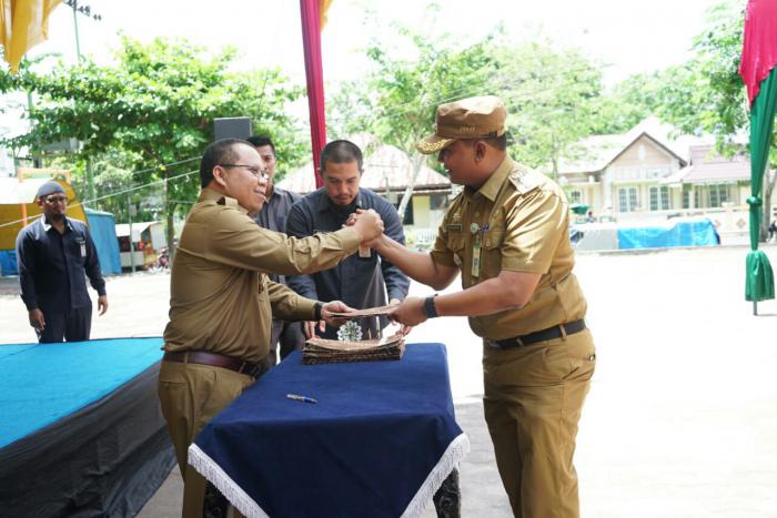 Lounching dan Penyerahan SPPT PBB-P2, Bupati Irwan: Semua Yang Mendirikan Bangunan Wajib Bayar Pajak