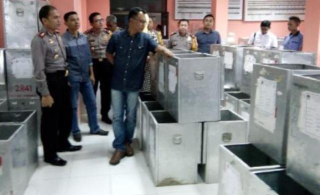 Besok, KPU Bengkalis Distribusikan Logistik Pilkada Riau 2018