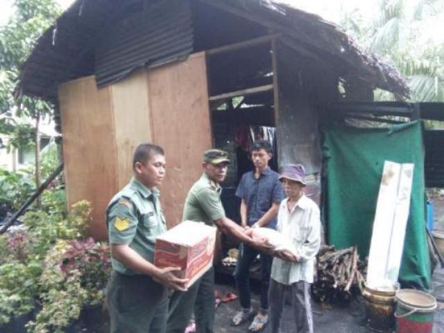 Prihatin TNI kepada Masyarakat, Kodim 0303/Bengkalis Bakal Bedah Rumah Warga Desa Kelebuk