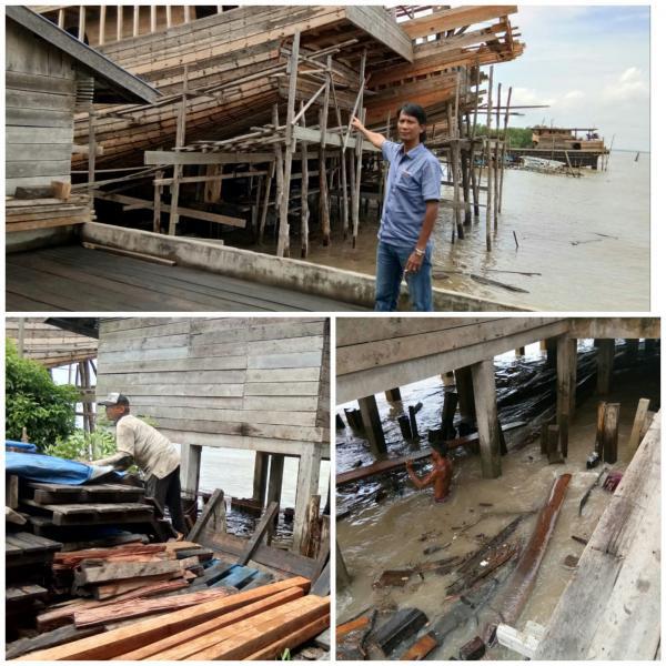 Sulitnya Mendapatkan Bahan Baku Kayu di Meranti