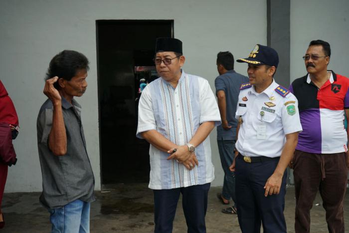 Pastikan Mudik Warga Berjalan Lancar,  Sekda Pantau Pelabuhan Tj.  Harapan