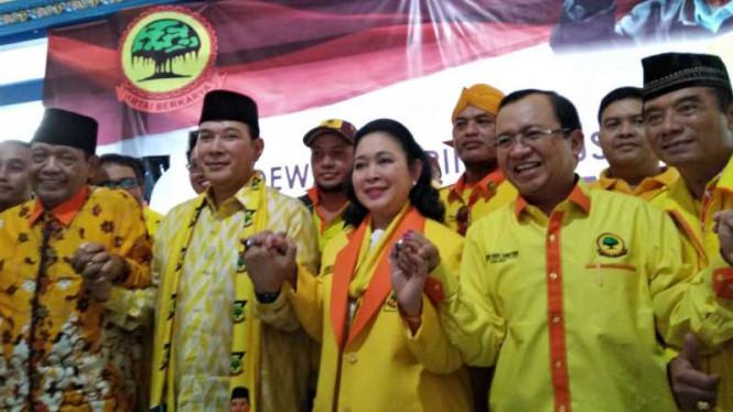 Bergabung Ke Partai Berkarya, Golkar Ungkit Jasanya Antar Titiek Soeharto Jadi Anggota DPR