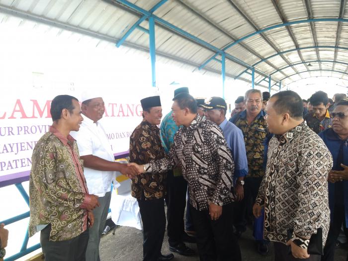 Pj Gubernur Papua Tinjau Produksi Sagu di Kepulauan Meranti