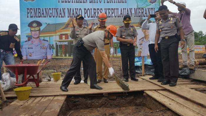 Pembangunan Mako Polres Meranti Ditargetkan Selesai Desember