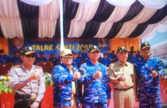Kapolda Riau Hadiri Kegiatan Kunjungan KSAU Marsekal TNI di Rohul