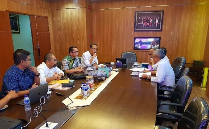 Bupati Kampar Bahas Jembatan Gantung Bareng Kementerian PUPR RI