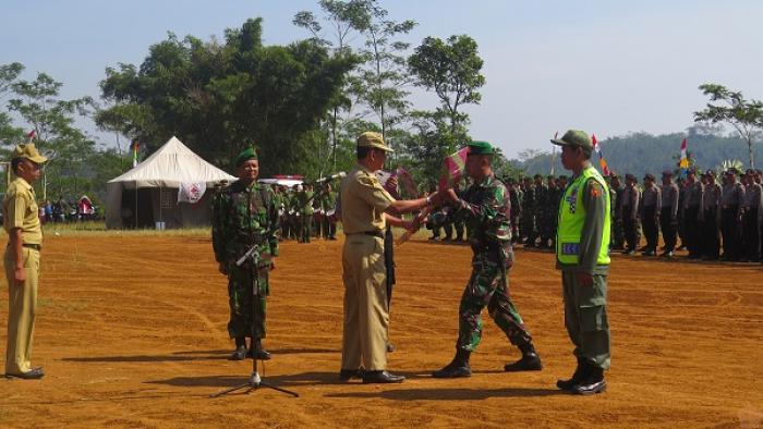 Upacara Pembukaan TMMD Sengkuyung Tahap II Th 2018