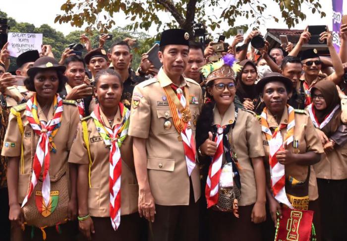 Kwarnas Gerakan Pramuka Undang Presiden Jokowi Buka Kegiatan KPN 2018
