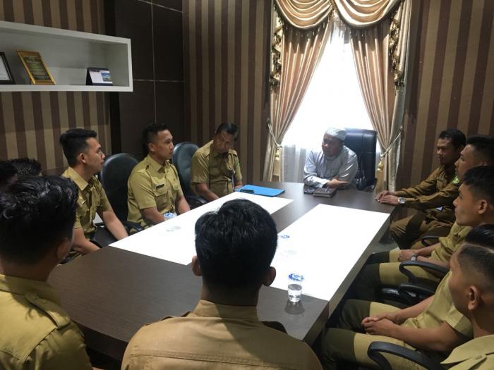 Bertugas di Meranti, Purna Praja IPDN Minta Wejangan dari Bupati dan Wakil Bupati